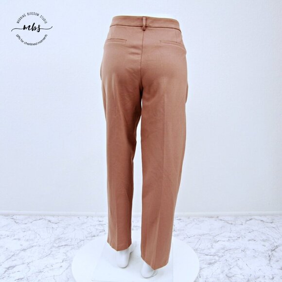 NWT Korye Mid Rise Straight Leg Dress Pants Tan Women US XL, 16 - Picture 5 of 10